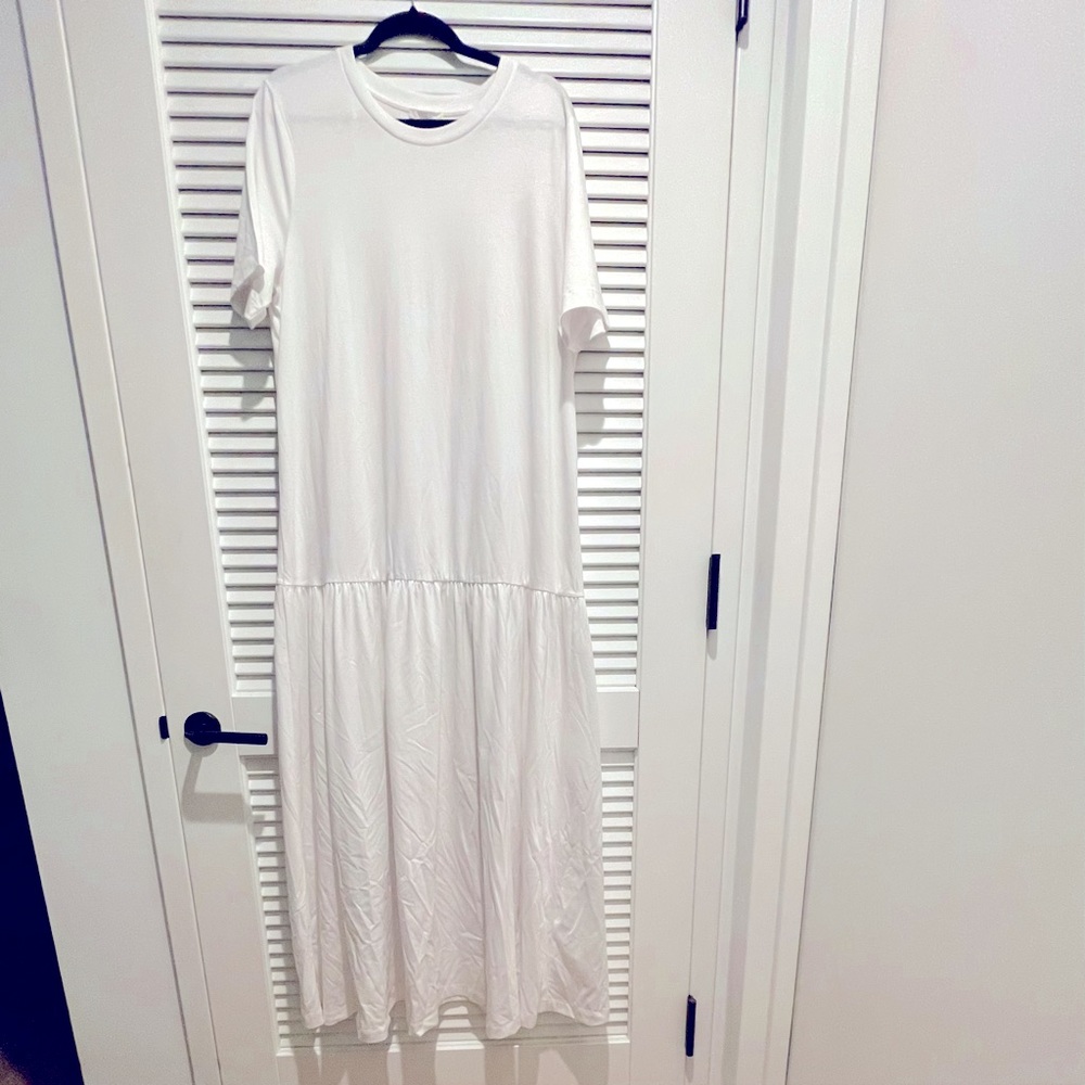 COS White Shirt Dress